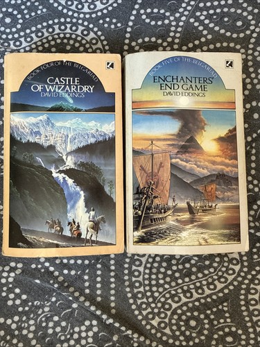 David eddings books - 2x,