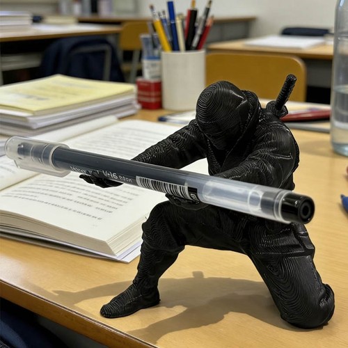Printed ninja pen - printed,