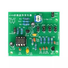 DIY Electronics NE555 Waveform Generator Kit with Compact PCB Board Design