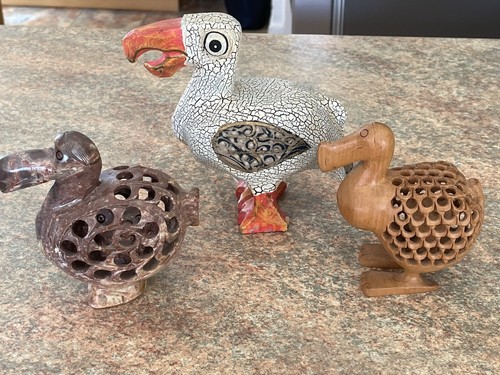 Dodo carved ornaments - dodo,