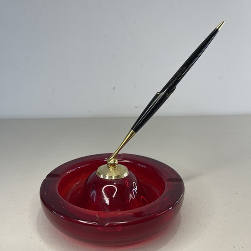C1960s vintage parker pen red - pen,