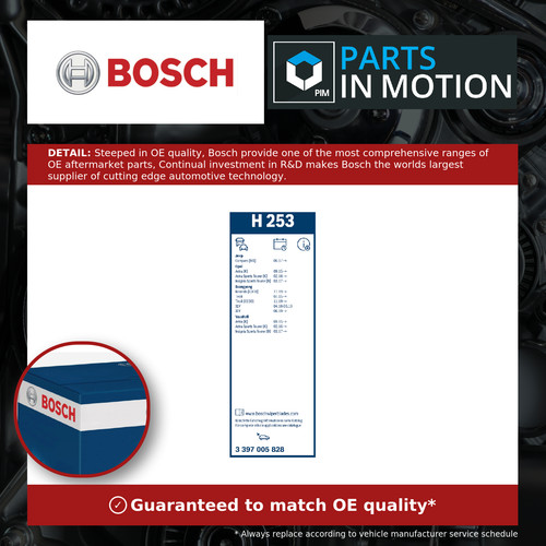 Rear wiper blade h253 - wiper,