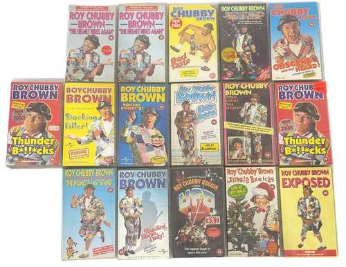 Roy chubby brown vhs bundle - roy,