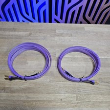 Nordost Purple Flare Loudspeaker Cables with Z Plugs (BFA Banana) 3 Meters