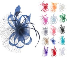 Women Fascinator Clip Headband