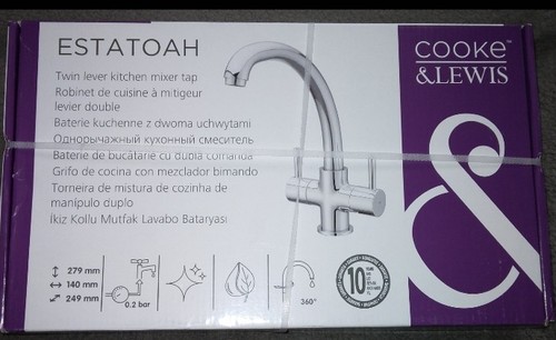 Lahn chrome dual - dual-lever, kitchen