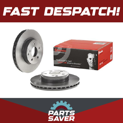 Brake discs pair vented - brake,