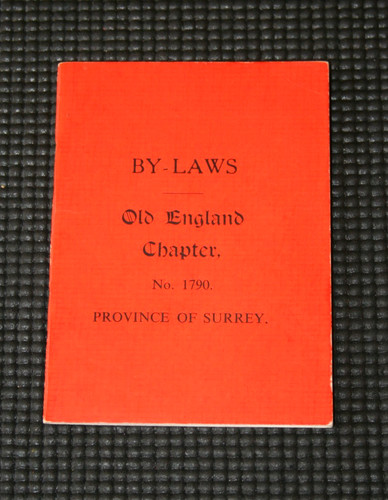 1961 masonic booklet bye - 1961,