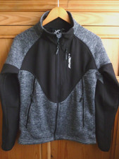 Womens REVOLUTION RACE Tornado  Grey Fleece Jacket ..  Small