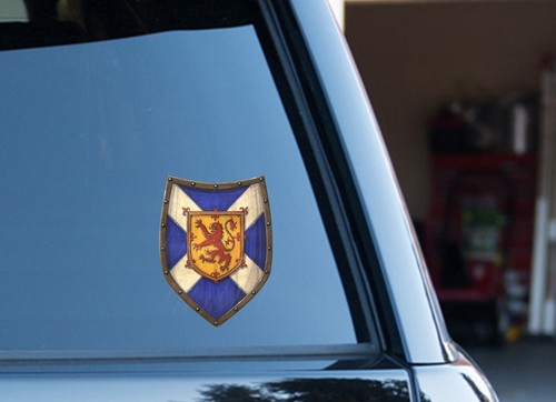 Alba scotland shield car van - scotland,