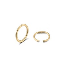 9ct gold sleeper hoop - 9ct,