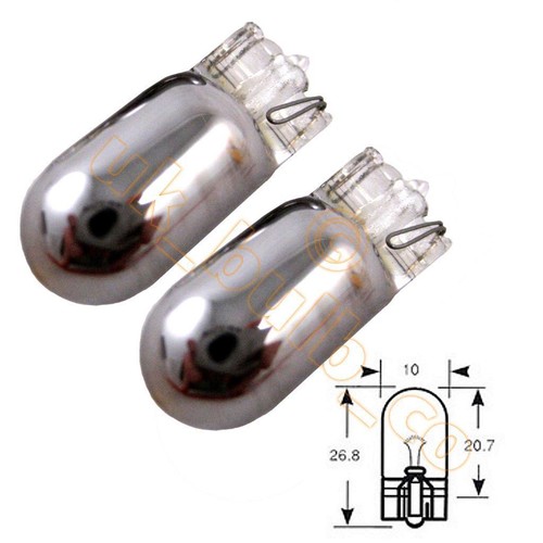 Chrome amber 501 side repeater - chrome,