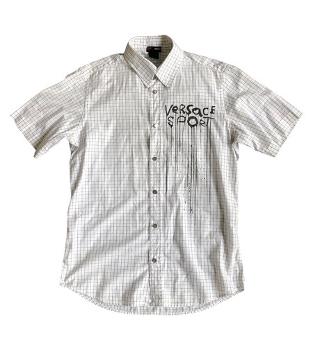 Versace sport check shirt - sport,