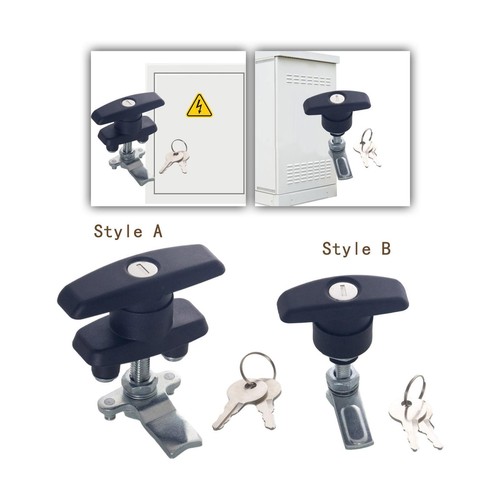 Handle lock with door - handle,