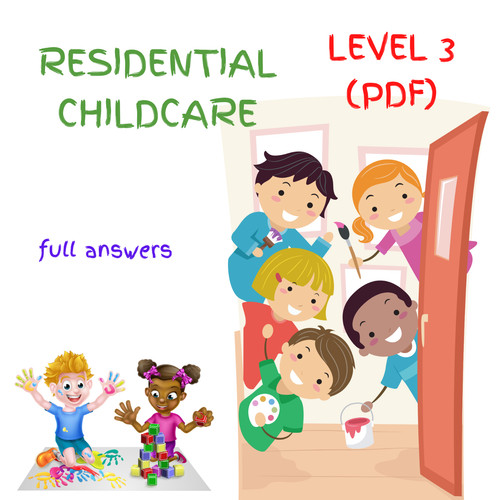 Residential childcare level - childcare, 3
