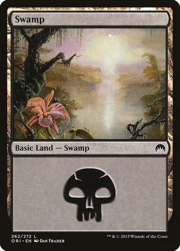 Swamp basic land 262 - land, 262/272