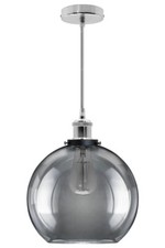 Vintage Smoked Glass Shade