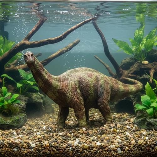 Brontosaurus model large size - brontosaurus,