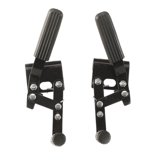 Wheelchairs brake top - 2x, mount