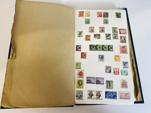 Vintage stamp album 2000 - vintage, w/2000+