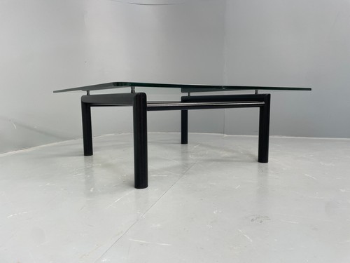 Square glass coffee table - square,