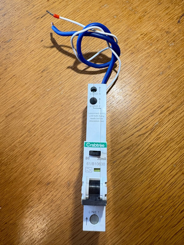Crabtree rcbo b10630 - 6a, 61/b10630