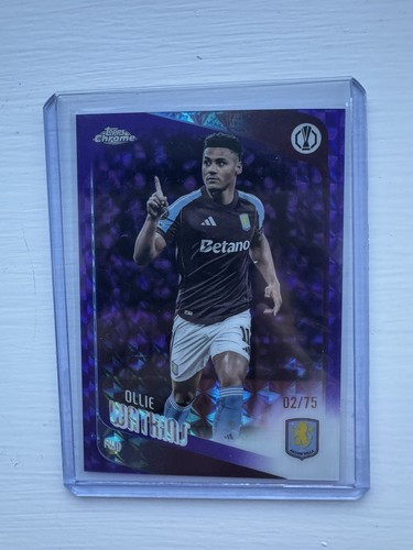 Aston villa topps chrome - villa, ucc