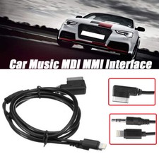 Car Music Interface MMI MDI Audio AUX Adapter Cable 8Pin For Audi VW iphone 5 6