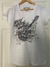 White Mallorca Hard Rock Cafe T-shirt - XL junior fit - used very good condition