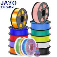 JAYO 1.75mm PLA Classic PLA+ PETG Matte SILK TPU ABS 3D Printer Filament 1.1KG