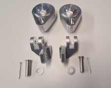 Honda CBR1100XX Blackbird Handlebar Riser and footrest Lowering comfort kit