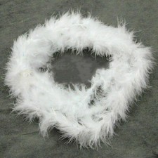 Marabou Feather Fancy Dress String Swansdown Soft Fluffy Trim 2M Fur Trimming