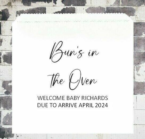 Personalised bun in the - in,