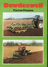 Dowdeswell Furrow Presses Brochure Leaflet