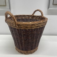 Vintage Waste Paper Log Basket