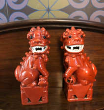 vintage pair Chinese ceramic