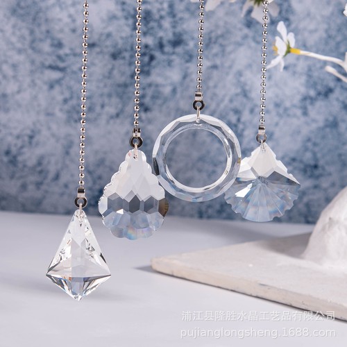 1pc clear crystal - crystal, ornament
