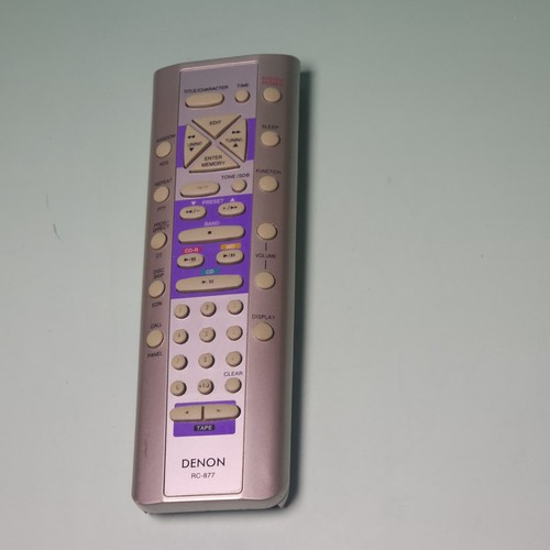 Genuine denon 877 remote - genuine, rc-877