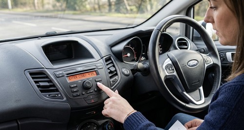 Car radio code unlocking - unlocking, pin