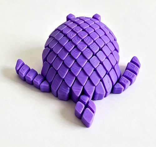 Purple turtle fidget - , toy