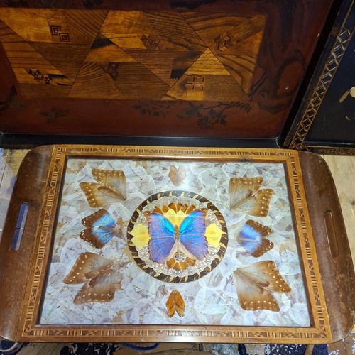 Vintage brazilian inlaid wood - vintage,