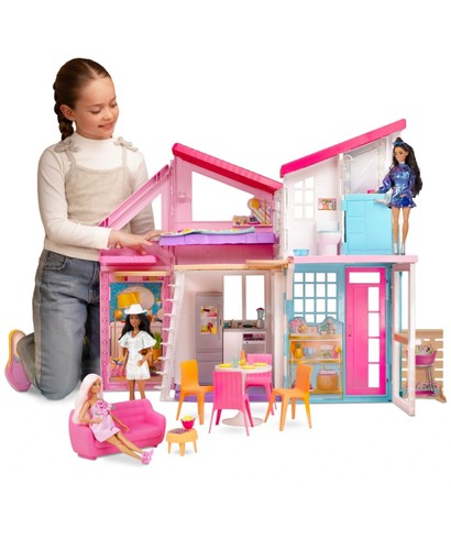 Barbie malibu house - barbie, playset