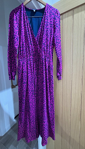 Joules pink navy leopard - pink, &