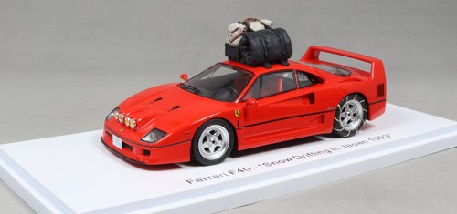 Kess ferrari f40 red snow - ferrari,