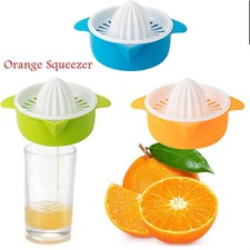 In 3 Colors Fruit Juicer Hand Press Juice Jug Citrus Lemon Lime Orange Squeezer