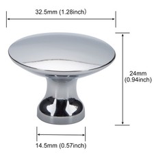 Brushed Steel T-Bar Handles