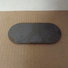 Mild Steel Laser Cut Sheet Steel Rounded Rectangle Base Plate UK