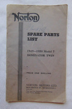 Norton Model 7 Dominator Twin