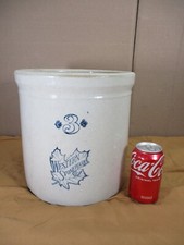 Antique Vtg 3 Gallon Western