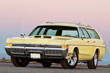 1972 Dodge Monaco Wagon yellow